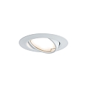 recessed luminaire BASE COIN swivelling, set of 3, switchable IP20, white  15W 370lm 3000K 100� 100� CRI > 80