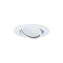 recessed luminaire BASE COIN swivelling, set of 3, switchable IP20, white  15W 370lm 3000K 100� 100� CRI > 80