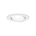 Paulmann recessed luminaire NOVA LED round, swivelling, set of 3 GU10 IP23, white matt  19,5W 460lm 2700K 38� 38� CRI >80