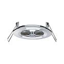 Paulmann recessed luminaire NOVA LED round, rigid, set of 3 GU10 IP44, chrome  460lm 2700K 38� 38� CRI >80