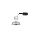 Paulmann recessed luminaire NOVA COIN LED round, swivelling IP23, brushed iron  460lm 2700K 100� 100� CRI >80