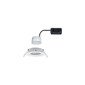 Paulmann recessed luminaire NOVA COIN LED round, swivelling IP23, white matt  460lm 2700K 100� 100� CRI >80
