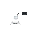 Paulmann recessed luminaire NOVA COIN LED round, rigid IP44, white matt  460lm 2700K 100� 100� CRI >80