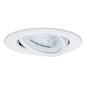 Paulmann Paulmann Recessed luminaire Nova, IP23, round, set of 1, excl. lamp, max. 35W, GU10, white