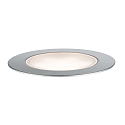 Paulmann Plug&Shine Floor recessed luminaires set of 3 FLOOR ECO, IP65, 24V, 3x 1.3W 3000K 50lm 90�, dimmable, silver