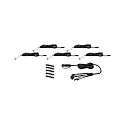 Paulmann Plug&Shine set of 5 Recessed luminaire MicroPen II IP67 3000K 5x0,22W stainless steel