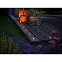 Paulmann Paulmann Plug&Shine set of 5 Recessed luminaire MicroPen II IP67 3000K 5x0,22W stainless steel, incl. transformer