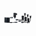 Paulmann Plug&Shine Basic set Floor Mini IP65 3x2,5W 55mm silver, 3000K