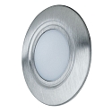 Paulmann Accessories for SPECIAL LINE Recessed luminaires LED cover, round, 86mm, stainless steel