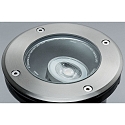 Paulmann Plug&Shine Floor recessed luminaire IP67 6W 24V silver swiveling