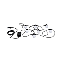 Paulmann Paulmann Plug&Shine Light string IP44 3000K 24V with 7 lamps