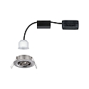 LED Recessed luminaire NOVA MINI with Module COIN, swivelling, 4W 2700K 310lm, iron brushed