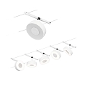 Paulmann wire system LED WIRE SYSTEMS CORDUO CIRCLE round, set of 5, switchable IP20, chrome, white matt 