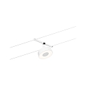 Paulmann wire luminaire LED WIRE SYSTEMS CORDUO CIRCLE round, switchable IP20, chrome, white matt 