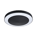 outdoor ceiling luminaire CIRCULA ZigBee controllable IP44, anthracite dimmable