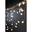 Paulmann light chain PLUG & SHINE LIGHT CHAIN 5 short IP44, black dimmable