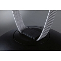 Paulmann LED system luminaire ULine PENDEL BOL � 30CM rigid, half round IP20, black matt dimmable