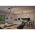 Paulmann LED system luminaire ULine PENDEL CONE � 35CM flat, rigid, conical IP20, black matt dimmable