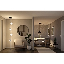 Paulmann LED system luminaire ULine PENDEL BALL � 15CM with diffuser, ball shaped IP20, black matt dimmable