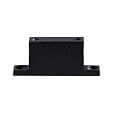 Paulmann strap holder ULine - STRAP HOLDER / STRAIGHT FIXTURE isolated, mechanical, set of 2, straight, black matt