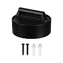 Paulmann strap holder ULine - STRAP HOLDER round, isolated, mechanical, universal, black matt