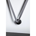 Paulmann strap holder ULine - STRAP HOLDER round, isolated, mechanical, universal, black matt