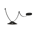 strap set ULine STARTER SET CONE 60W INCL. DACRON STRAP 5M electric, with lighting, suitable for shortening IP20, black matt 