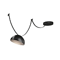 strap set ULine STARTER SET BOL 60W INCL. DACRON STRAP 5M electric, with lighting, suitable for shortening IP20, black matt 