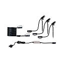 Paulmann spike luminaire PLANTINI SPOT PLUG & SHINE CH set of 3 IP65, anthracite 