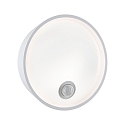 outdoor wall luminaire PLATOMO with motion detector LED IP44, white