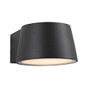 outdoor wall luminaire CAPEA switchable, insect friendly IP44, anthracite 