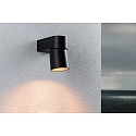 outdoor wall luminaire KIMU switchable, cardanic swivelling, insect friendly IP44, anthracite 