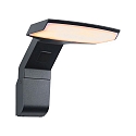 Paulmann outdoor wall luminaire ZERENA with sensor, insect friendly, sea-air resistant IP44, anthracite 