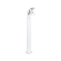 bollard lamp CUFF PIR with sensor IP44, transparent, white 