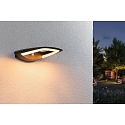 Paulmann outdoor wall luminaire AKENA PIR with sensor, insect friendly, sea-air resistant IP44, anthracite 