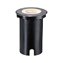 Paulmann floor recessed luminaire FLOOR RGBW round, ZigBee controllable IP67, black dimmable