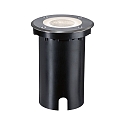 Paulmann floor recessed luminaire FLOOR RGBW round, ZigBee controllable IP67, black dimmable