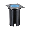 Paulmann floor recessed luminaire FLOOR RGBW square, ZigBee controllable IP67, black dimmable