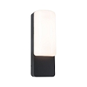 outdoor wall luminaire BONNIE switchable, sea-air resistant IP44, anthracite 