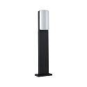 Paulmann bollard light BONNIE switchable, sea-air resistant IP44, anthracite 