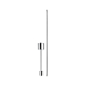 Accessories for 2-Phase track system VARI LINE Bar suspension, 125/250mm, 230V, brushed aluminum
