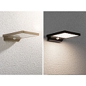 Paulmann outdoor wall luminaire SOLVEIGH LED with motion detector IP44, black 