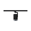 Paulmann track spot PRORAIL3 SPOT ASTHENE cylindrical, adjustable E27, black