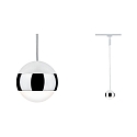 Paulmann URail LED Pendelum Capsule II, 6W, dimmable, white