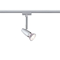 Paulmann Paulmann URail Set Barelli, excl. lamp, max. 10W, GU10, chrome matt