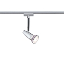 Paulmann Paulmann URail Spot Barelli, excl. lamp, max. 10W, GU10, chrome matt