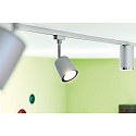 Paulmann Paulmann URail Set Cover, excl. lamp, max. 10W, GU10, chrome matt