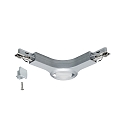 Paulmann Paulmann URail LED L-coupler, 5,8W, dimmable, chrome matt