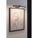 Paulmann picture lamp MINGO small, cylindrical, tiltable IP20, black 