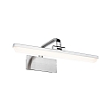 picture lamp RENAN square, tiltable, medium IP20, brushed aluminium 